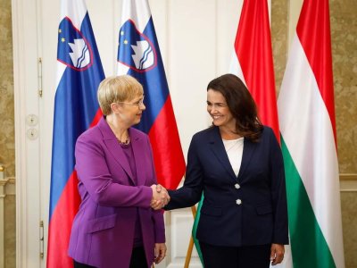 A magyar és a szlovén köztársasági elnök találkozója Budapesten