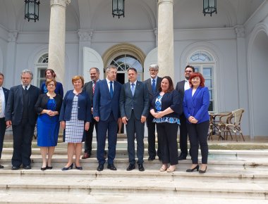 A határon túli szlovénekért felelős miniszter budapesti látogatása - 2023