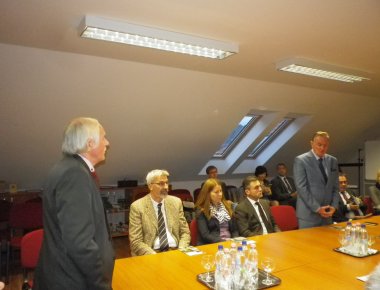 Magyar-Szlovén Kisebbségi Vegyes Bizottság delegációjának látogatás