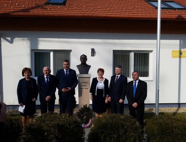 A magyar és a szlovén házelnök határ menti találkozója